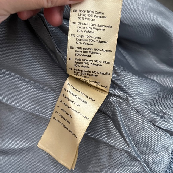 NWT - Scotch & Soda Women’s Lightweight Checked Woven Jacket - Size M - Picture 16 of 16